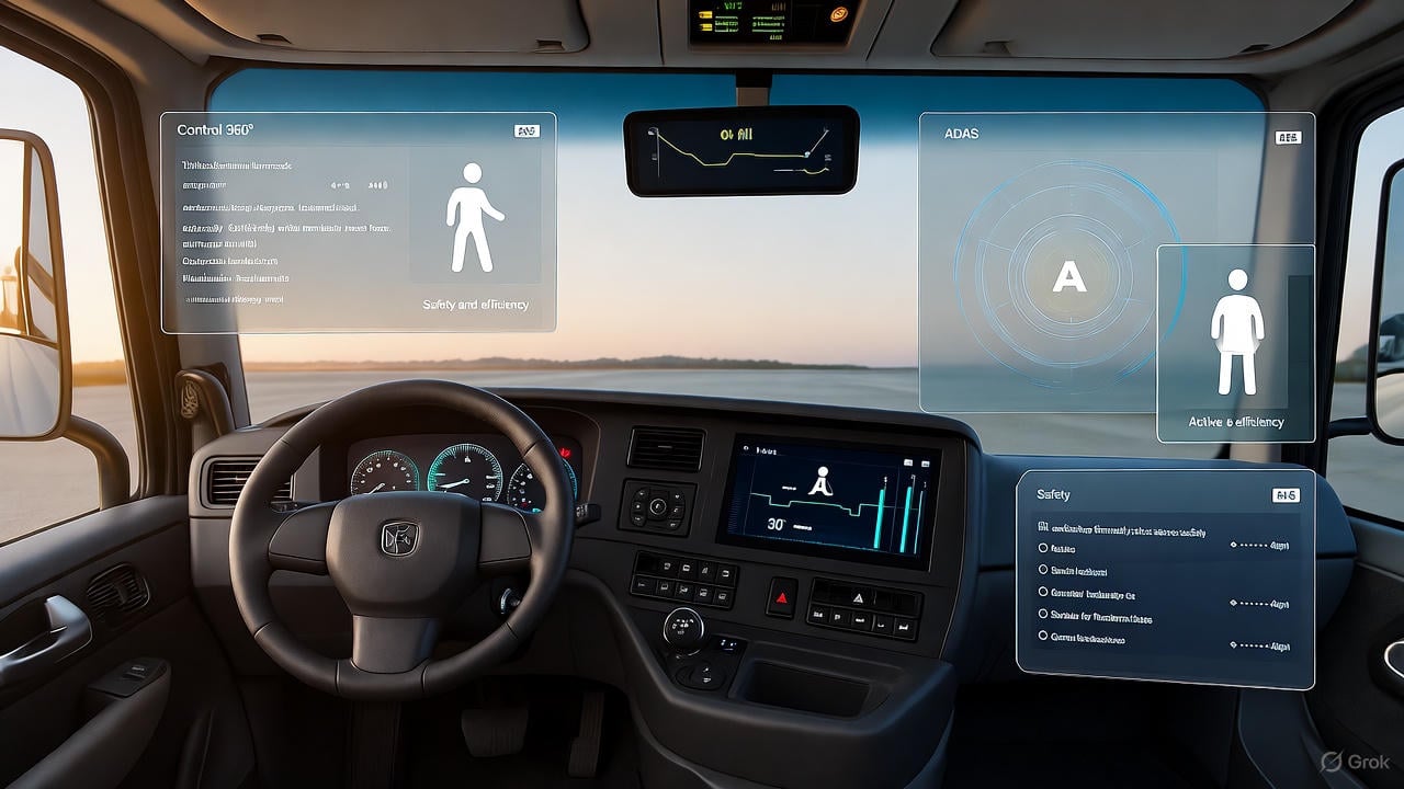 Sistema de visión perimetral 360 grados para autobuses y camiones - Vision360IA elimina puntos ciegos